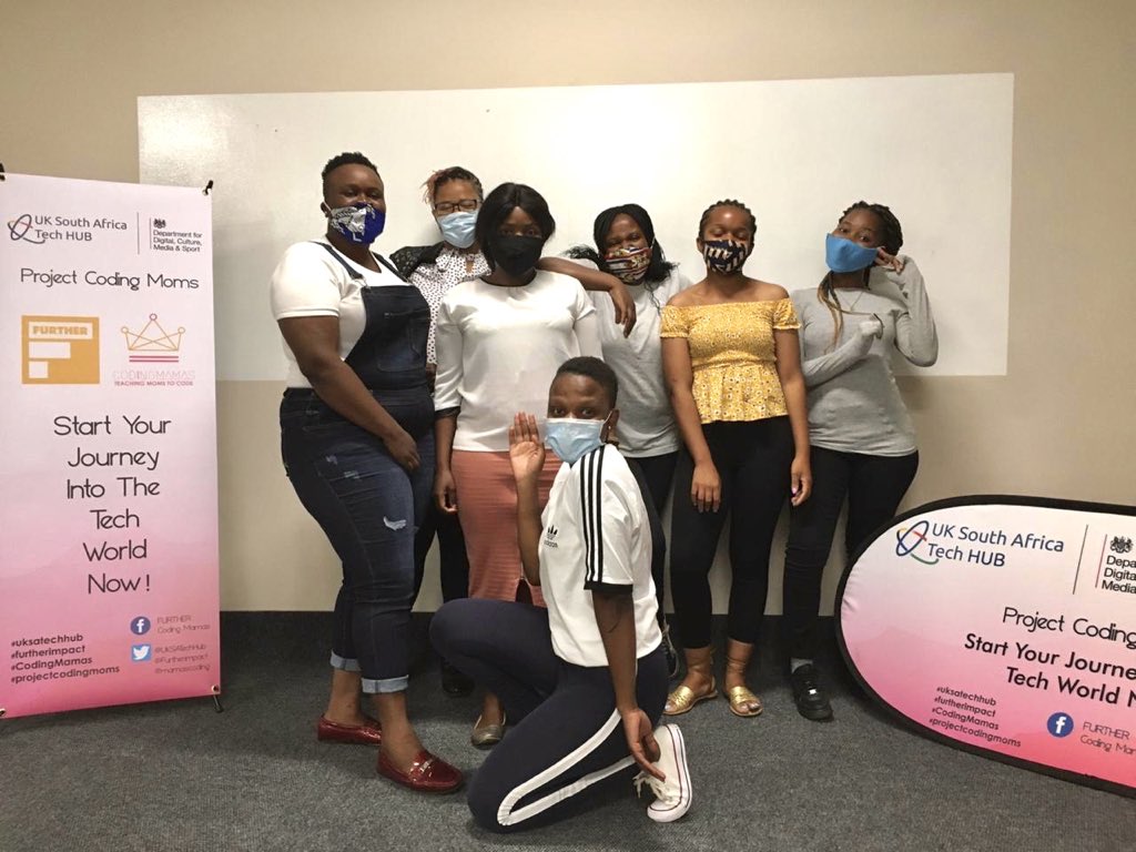 MamasCoding's tweet image. We are ready for day 2 of #CodingMoms digital literacy and business skills training. This programme is supporting ambitious young mothers and women by teaching them digital skills to enable them to participate in the digital economy. @UKSATechHub #codingmamas #furtherimpact