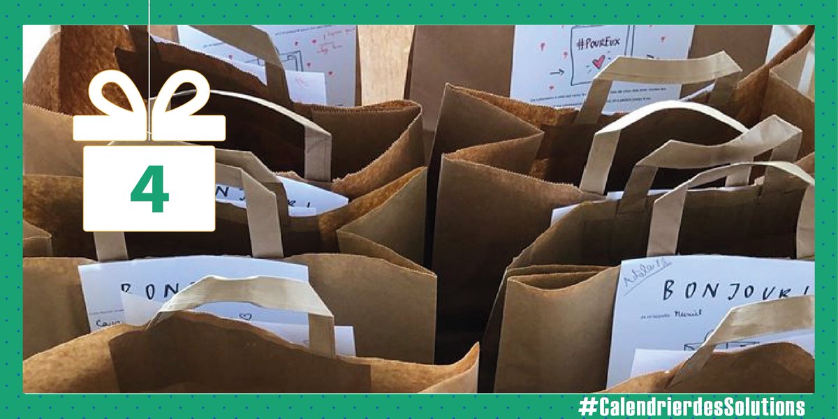 #CalendrierDesSolutions #Jour4 Quand il y en a pour 1, il y en a #PourEux Ce mouvement citoyen réunit de + en + de #Toulousains pour aider les #sansabris : panier repas #faitmaison, produits hygiène ou contre le froid ❄  livraison 🚴‍♂️ #molletcassoulet 👉bit.ly/2VpqFsR