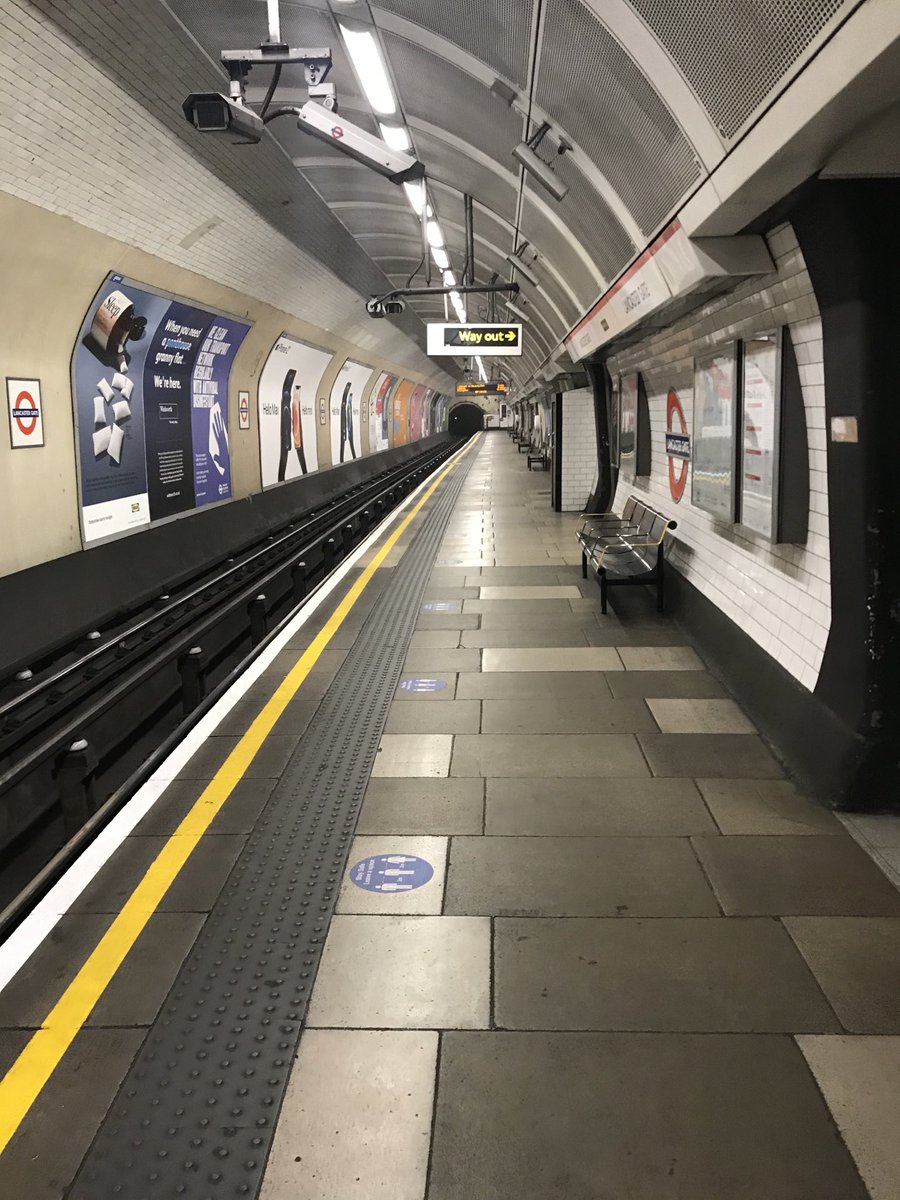 Rush hour on the central line...