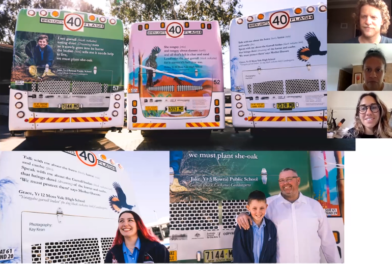 carmensm16's tweet photo. Such a beautiful collaboration between scientists, indigenous elders, local arts groups &amp; students to publish poetry about glossy black cockatoos following elders workshops  #IndigenousinSTEM  #conservation #ESAus20 https://t.co/QPq65PQLEw