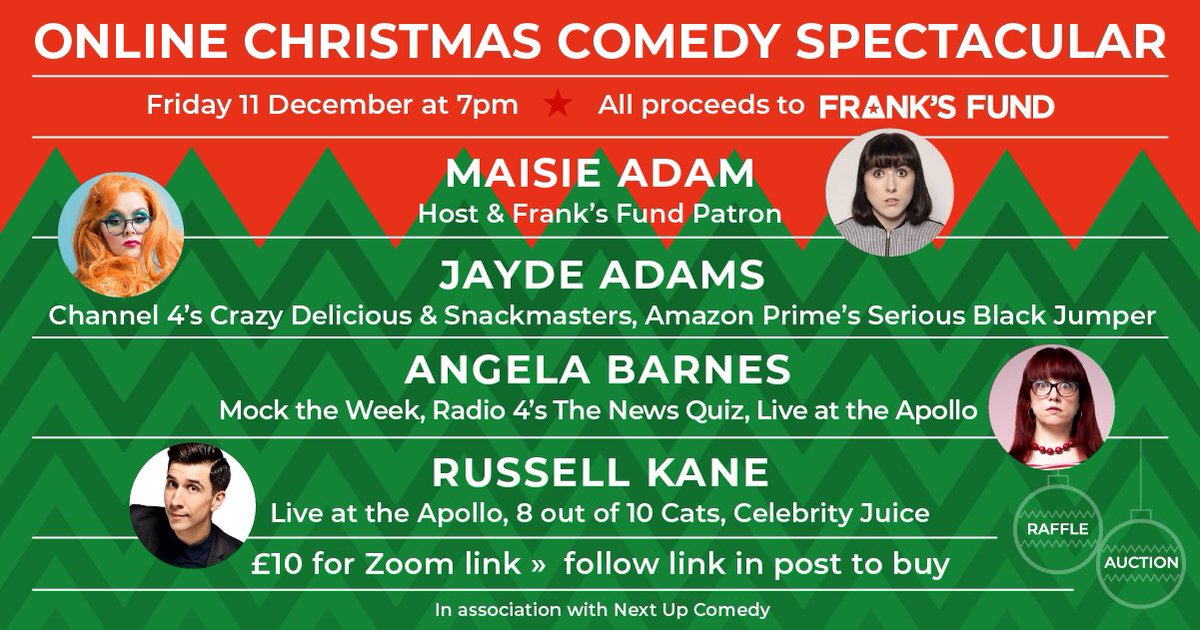 ONE WEEK TO GO!
Get your Zoom link here &amp; help raise money for <a href="/frank_fund/">Frank’s Fund</a> :

franksfundraiser2020.eventbrite.co.uk

PLEASE RT

#FabulousFrank