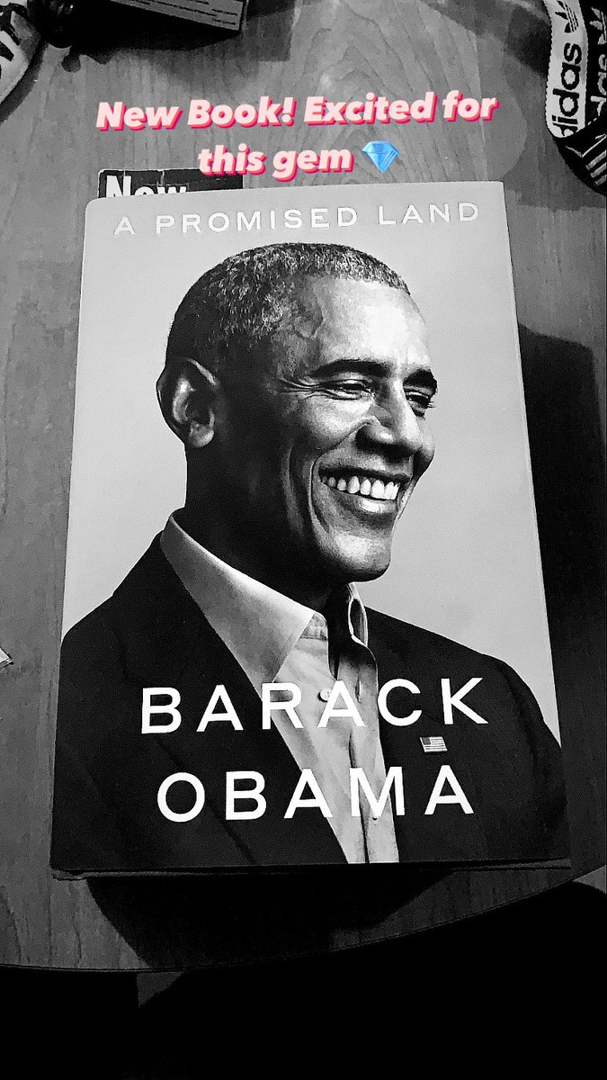 HBTHEGHOSST's tweet photo. #APromisedLand #BarackObama #NewBook #excited💎 https://t.co/OSoDla1RZr