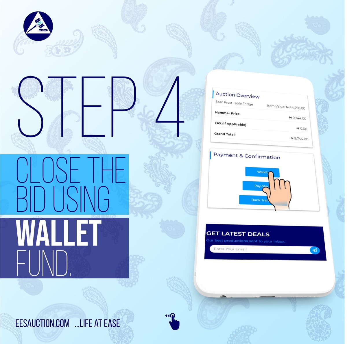 eesauction's tweet photo. Easy steps on how to BID on Ees Auction Bonanza.
#eesauction
#EesAuctionBonanza https://t.co/zLSXWmXE28
