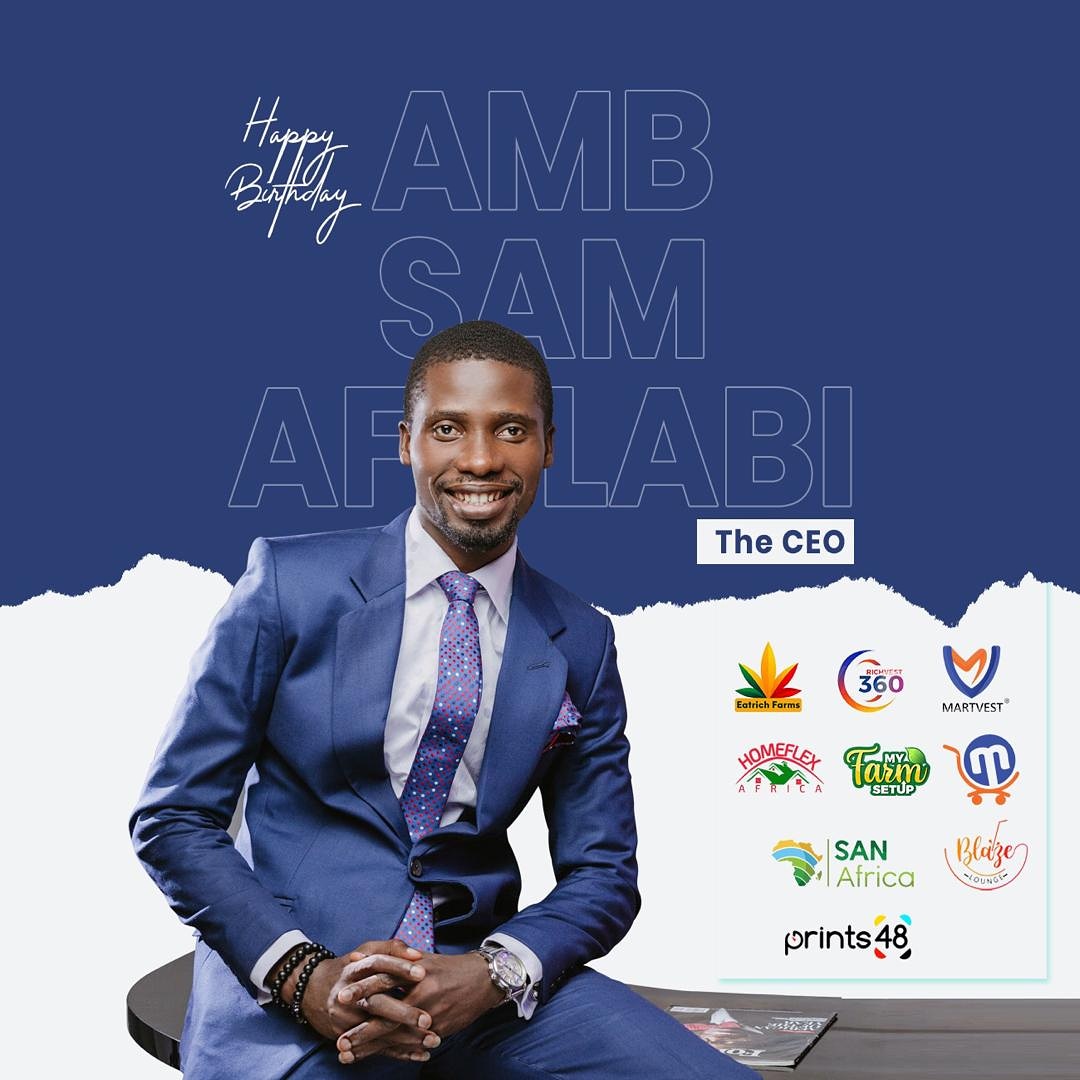 HomeflexGlobal's tweet photo. Dear Boss, 

This is to let you know that with you at the helm of affairs, you make us look forward to coming to work every day. 

#eatrichfarms #richvest #myfarmsetup #martvest #homeflex #martify #sanafrica
#prints48 #blaizelounge #iamthegoodsam #happybirthday https://t.co/4oV3SPOdip