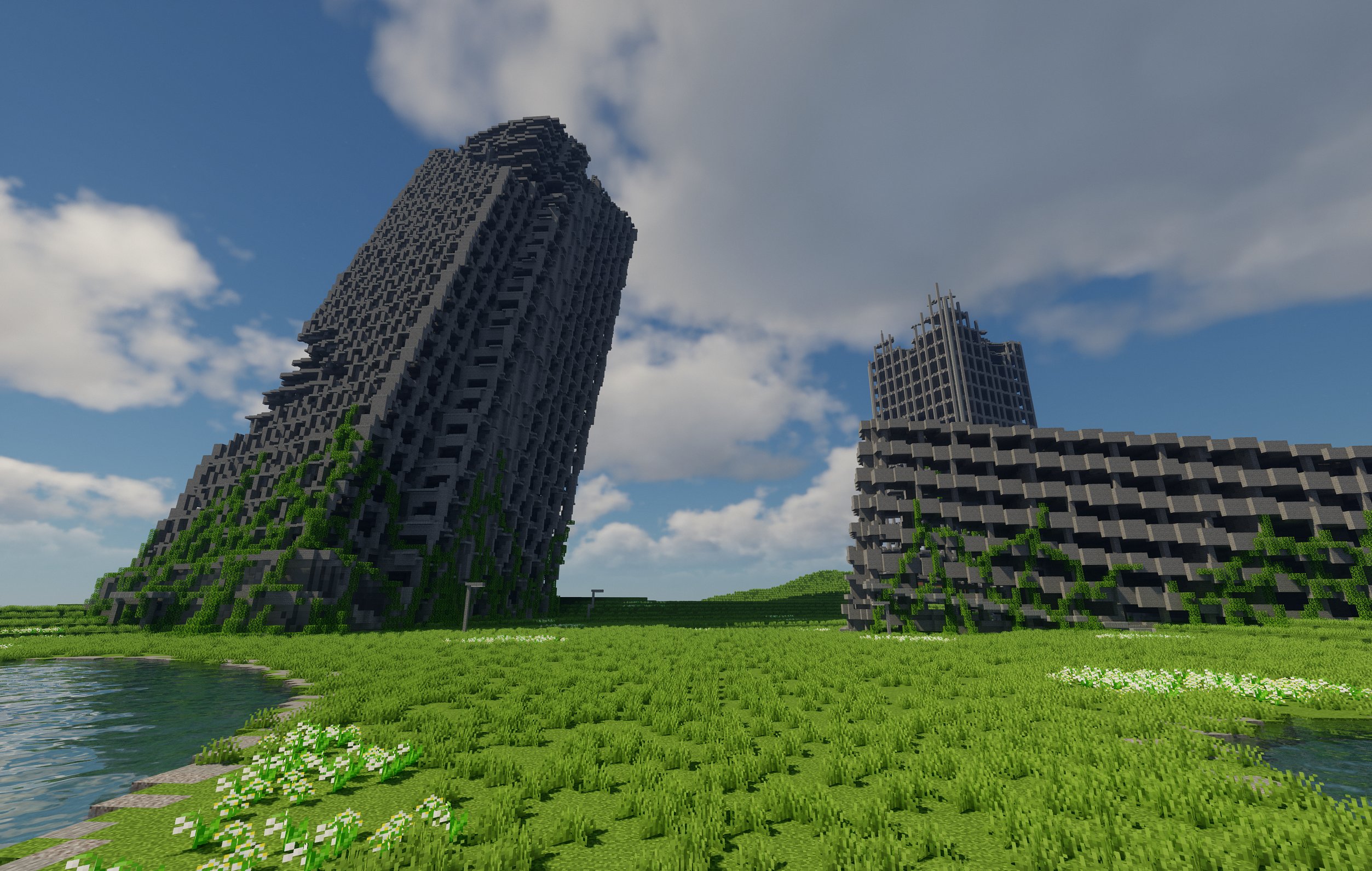 Viator マイクラで作った廃墟建物 Minecraft Minecraft建築コミュ T Co Wdypmp2inq Twitter