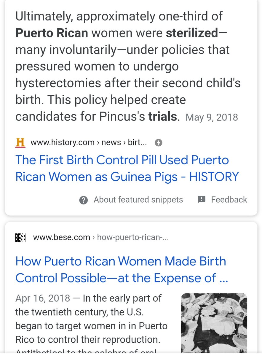 It doesn't feel like anti-science to me. It feels more like distrust of a medical solution when BIPOC/POC have been lab rats in the past.In PR, they tested the Birth Control/Sterilization without consent. A man hailed as hero claimed he "joked" of injecting people with cancer.