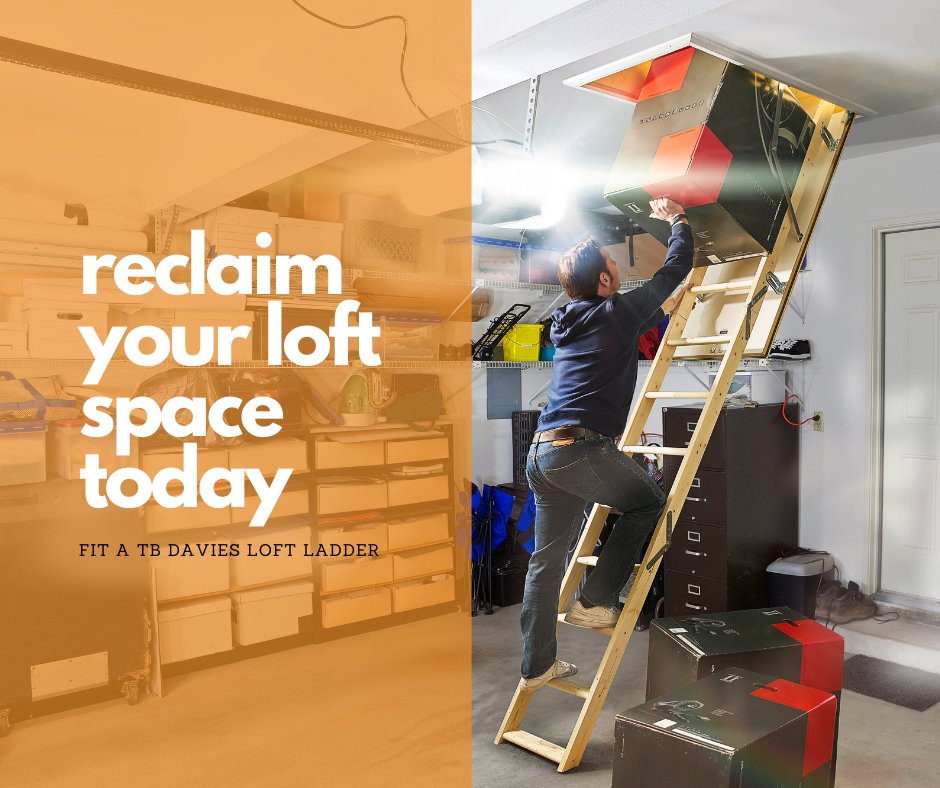 TBDaviesGroup's tweet image. Fit a new Loft Ladder in time for Christmas. Ours are designed to fit within UK roof joists making installation easier and quicker. #LoftLadders #LoftSpace #HomeImprovement More: tbdavies.co.uk/products-categ…