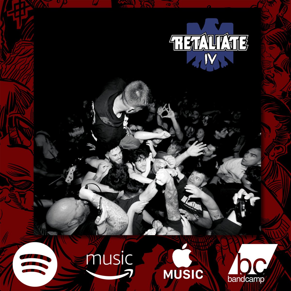 Out now on all streaming platforms. #retaliateisdabest
