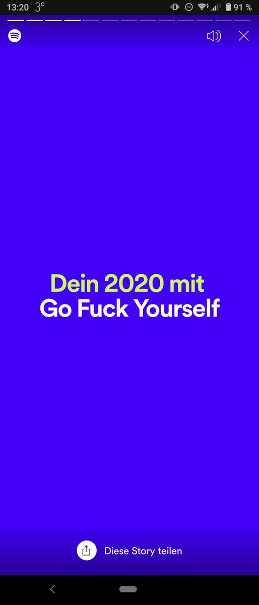 2020  in einem Lied Zusammen gefasst 😅 
Lied: Two Feet - Go Fuck Yourself
#Spotify2020