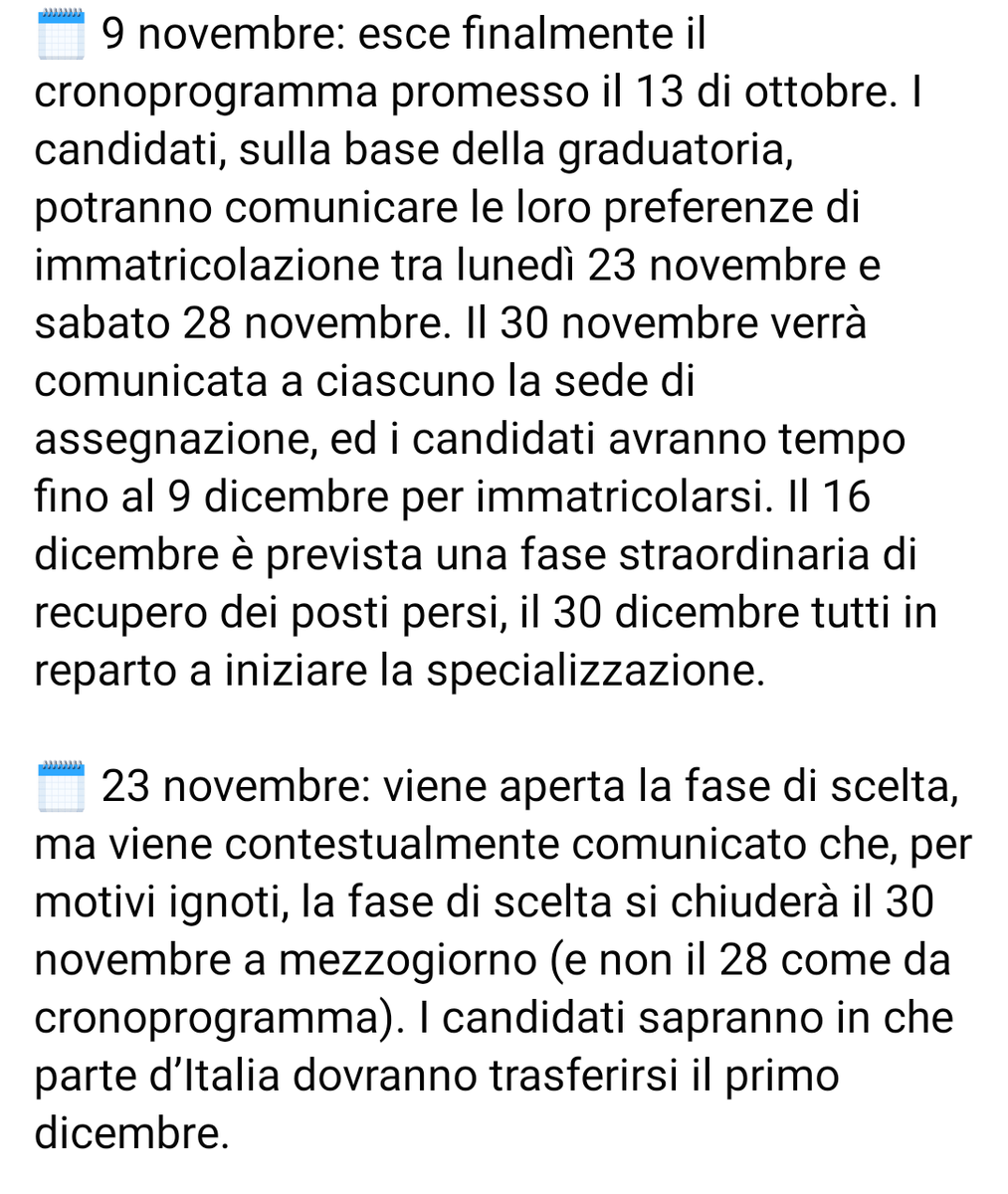 Vorrei sottolineare arrivati a questo punto quanto tempo è trascorso: circa due mesi.