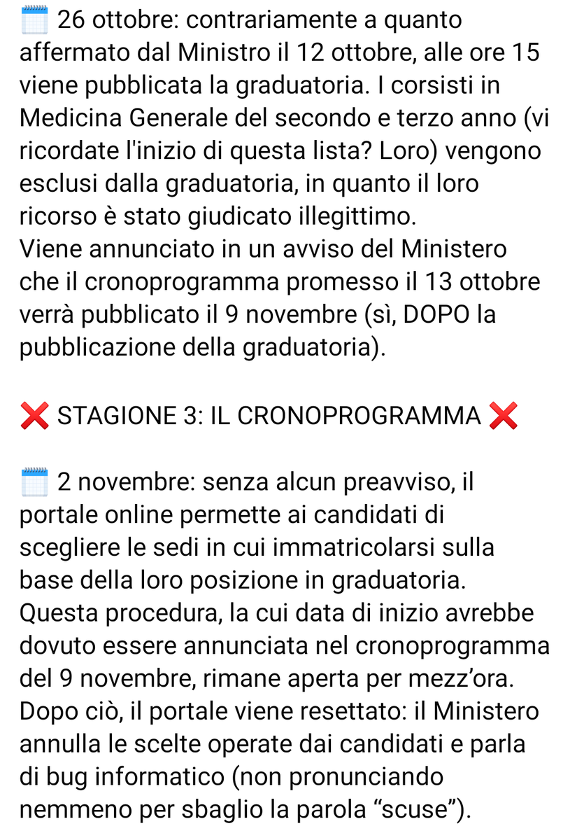 Vorrei sottolineare arrivati a questo punto quanto tempo è trascorso: circa due mesi.