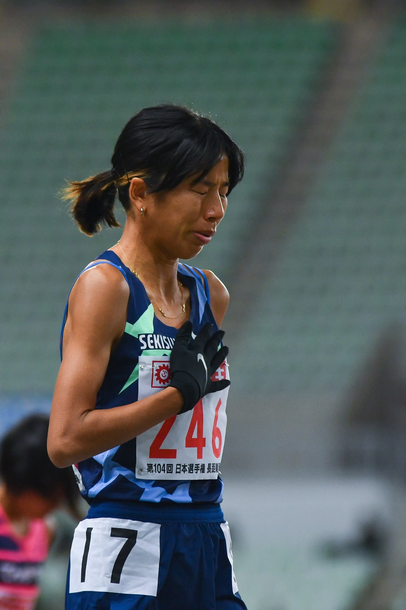 Twitter 上的 日本陸上競技連盟 日本選手権長距離 女子m 先頭は 新谷仁美 選手 積水化学 優勝すれば 即東京オリンピック日本代表内定です 5000m通過は15分09秒で 現在の日本記録を17秒を上回っています Nhk Bs1で生中継 Jaaf 陸上