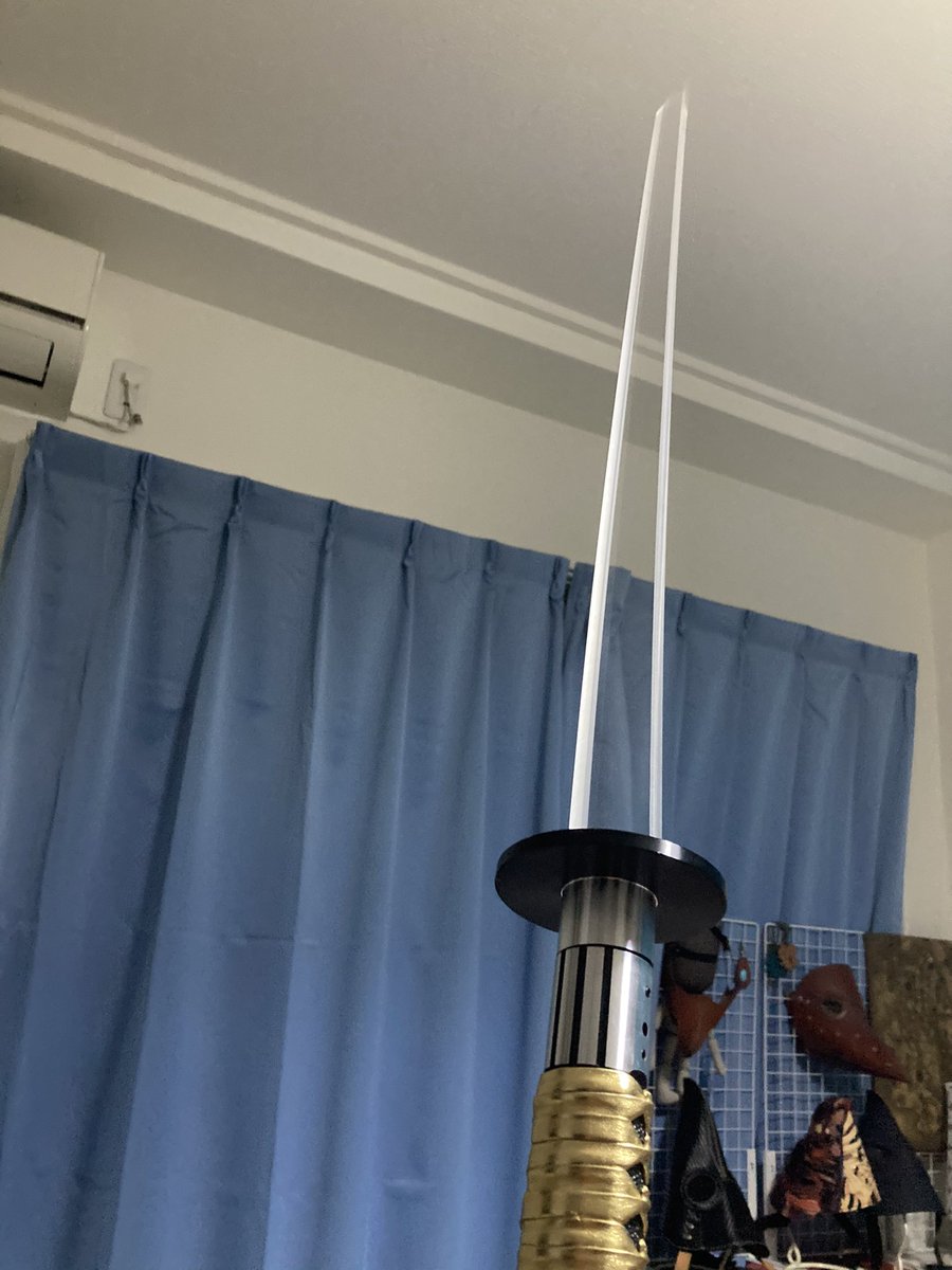 Plague_Dr_Mask's tweet image. 到着！かっけえー！
これでワイも鬼殺隊や（違う
#SamuraiEdge
#AstralArts