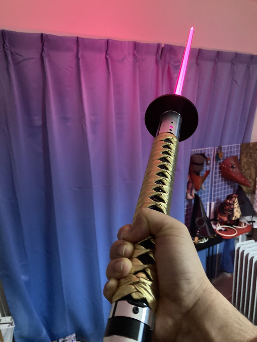 Plague_Dr_Mask's tweet image. 到着！かっけえー！
これでワイも鬼殺隊や（違う
#SamuraiEdge
#AstralArts