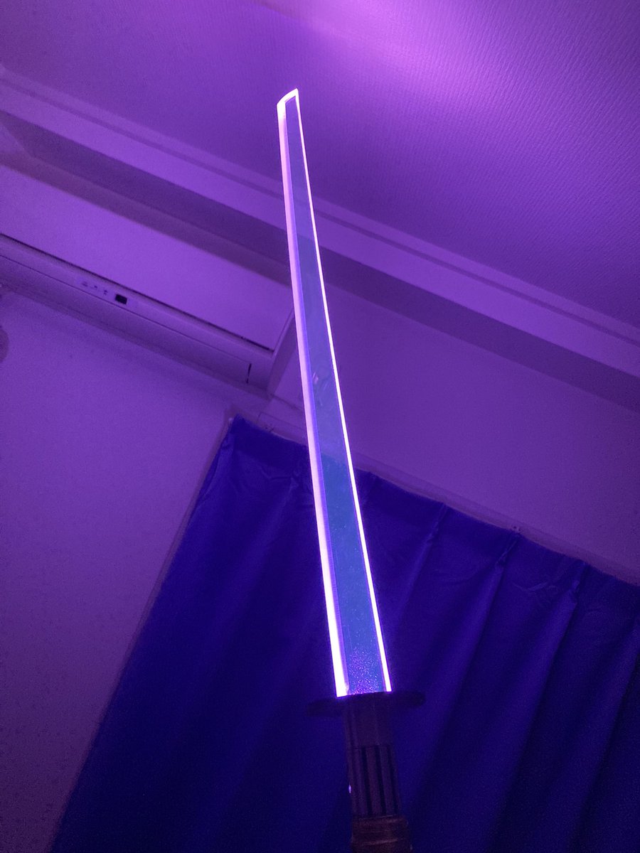 Plague_Dr_Mask's tweet image. 発色良し！
日輪刀かな？（浮かれてる
#SamuraiEdge
#AstralArts