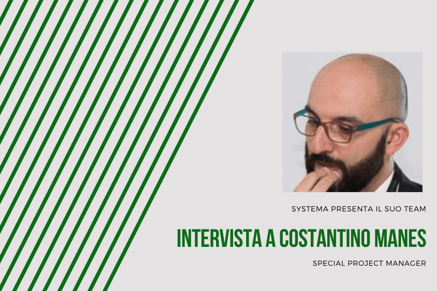 SrlSystema's tweet image. Continuano le interviste al Team Systema. Il protagonista di oggi è @CManes1808  - Resp. progetti speciali - che ci racconta come vive il suo ruolo all&apos;interno dell&apos;azienda.

#intervisteteamsystema #intervistesystema #systema2020

systemasrl.it/unanima-libera…