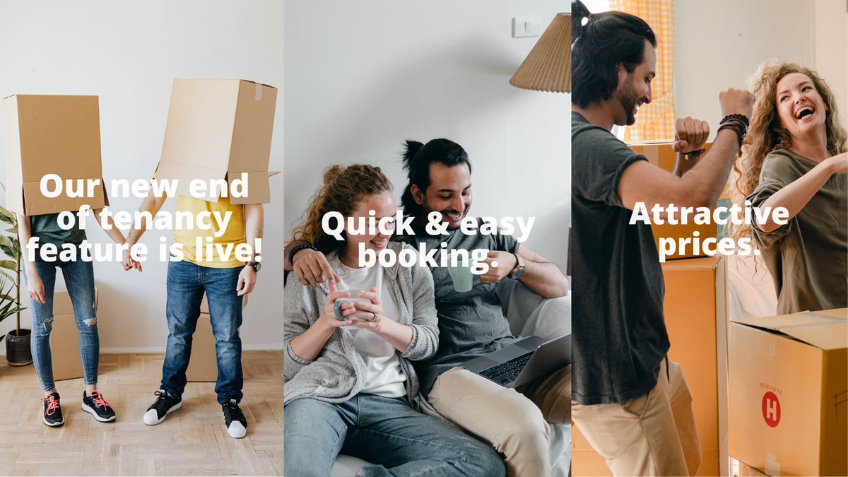 [NEW FEATURE] move out cleaning

Moving out is stressful enough! Find the best employee to handle the cleaning, so you can concentrate on the moving!

Easily book a cleaning tailored to your needs thanks to our full range of extras!

Link here: bit.ly/move_out_clean…

#batmaid