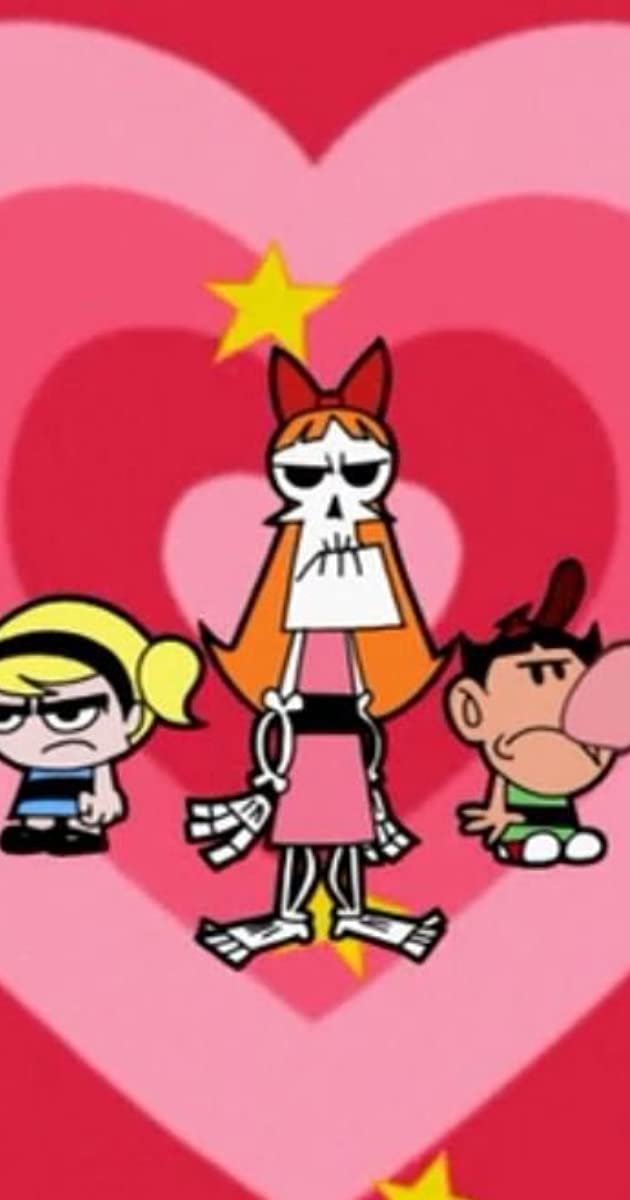 Remember that hilarioussss episode of grim adventures of billy & Mandy where they ended up as Powerpuff girls cos Mandy smiled & broke the time space continuum? The transition to that was taken directly from the film loool.