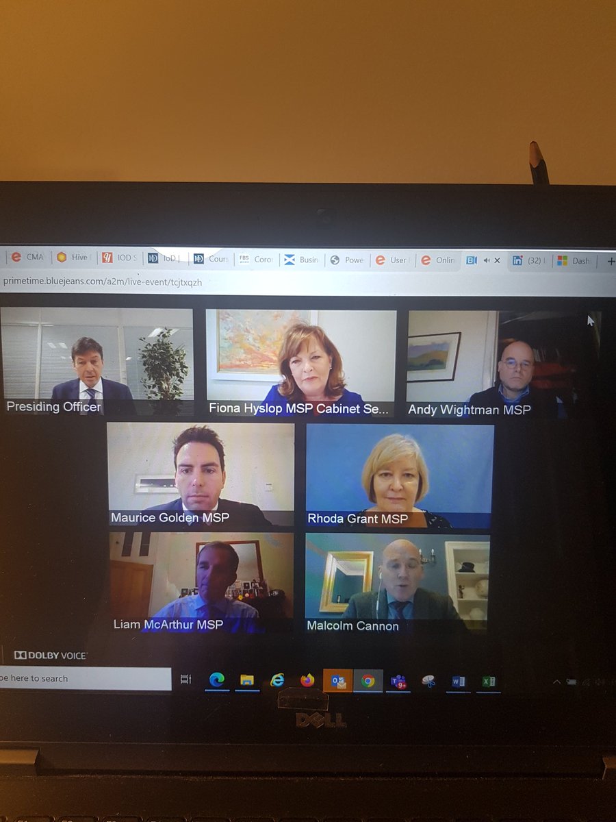 Thanks <a href="/malcolmcannon62/">Malcolm Cannon</a> for asking a question around accelerating support for leadership and inclusion across Scotland #BIPC2020 <a href="/IoD_Scotland/">IoD Scotland</a> <a href="/scotgov/">Scottish Government</a> <a href="/FionaHyslop/">Fiona Hyslop</a> <a href="/mgoldenmsp/">Maurice Golden</a> <a href="/RhodaGrant/">Rhoda Grant</a> @Liam4Orkney <a href="/andywightman/">Andy Wightman</a>