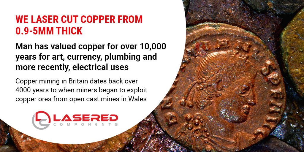 LASEREDC's tweet image. We have laser cut copper for all sorts of creative applications. What could you use #lasercutcopper for?

Contact us on 01376 327182 or sales@lasered.co.uk for a quote.

lasered.co.uk/materials/lase…

#copper #sheetcopper #coppercomponents #coppersheet #didyouknow #funfactfriday