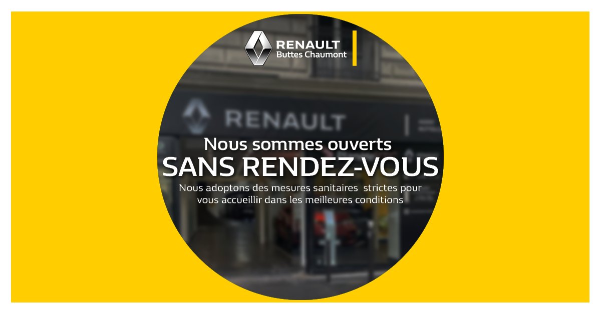 🚘Nous sommes ouverts SANS RENDEZ-VOUS🚘
➡Toutes les mesures sanitaires sont respectées pour la santé de tous.
☎01.85.80.00.85
📍77 Rue Manin, 75019 Paris
#renault #agencerenault #garageparis #garage #garageautomobile #autorenault #commercedeproximite  #reouverture #COVID19