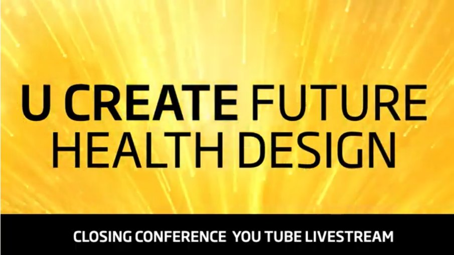 Een breed palet aan gasten op de U CREATE Closing Conference!
Maak kennis op ons YouTube kanaal: bit.ly/3lFwcqb
Volg daar van 8-10 december onze thema uitzendingen rondom innovatie, kennis en talent. Elke dag van 16.00 - 17.00 uur. 
#design #ontwerp #zorg #welzijn