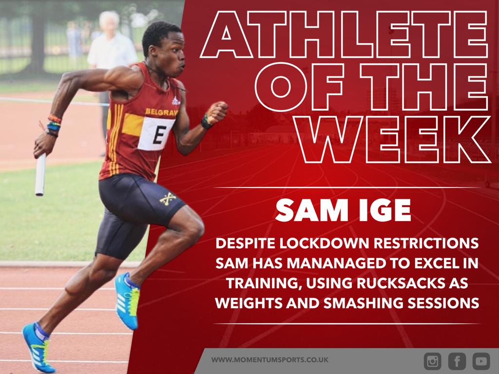 sports_momentum's tweet photo. Good work Sam - keep it going.

#momentumsports #samige @SamIge7 #athleteoftheweek https://t.co/oormATq8IF