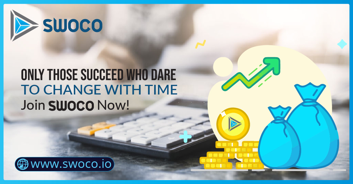 Swocoio's tweet image. Only those succeed who dare to change with time
Join SWOCO now!
swoco.io 
.
.
#cryptocurrencies #cryptocurrency #CryptocurrencyExchange #cryptocurrencyinvestments #DigitalCurrency #currency #CryptocurrencyOpportunity #transaction #investment
