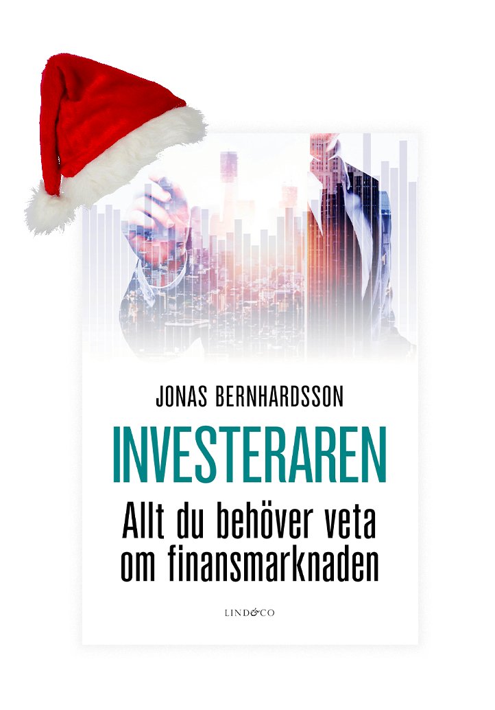 Inga julklappsidéer? Förlaget lottar ut 1 ex av Investeraren. Retweeta för att vara med. Jag avslutar på söndag och förlaget skickar på måndag.