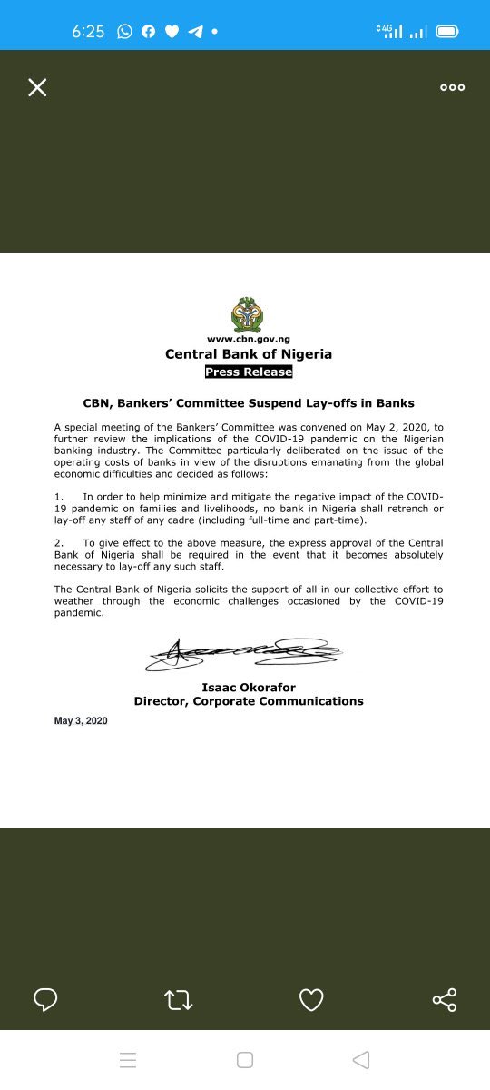 don_moncy's tweet photo. #payusourentitlements @HerbertOWigwe @myaccessbank you flaunt @cenbank order💁‍♂️💁‍♂️ make una help us put mouth ooo @ARISEtv @cenbank @Wazobia_FM @TVCconnect @channelstv @adeyanjudeji @RealSeunKuti aluta!! https://t.co/5H5IGT1N8F