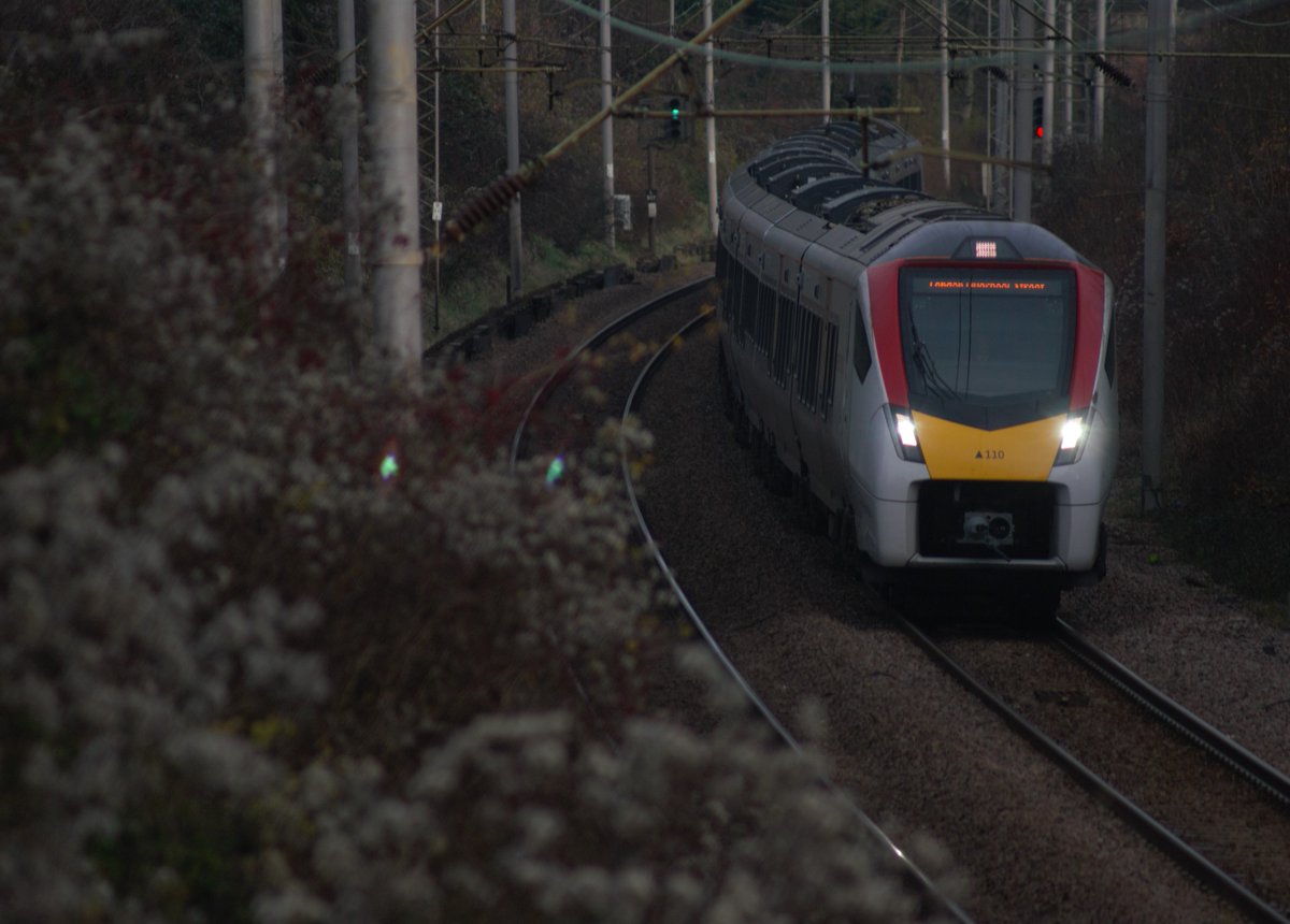 ThePinkMeowstic's tweet image. 02.12.20
745110 shines bright on the approach to Long Green, Marks Tey. Running a Norwich - London service
#class745