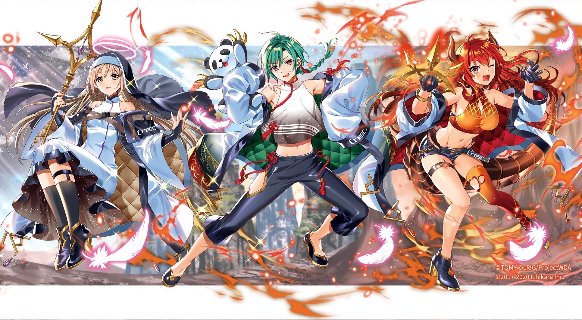 WIXOSSコラボ にじさんじ シスター・クレア スリーブ