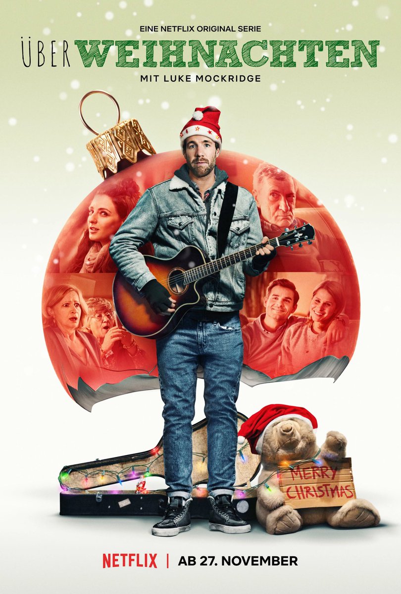 jamesmullinger's tweet photo. One of the best Christmas movies I’ve seen is a German limited series (but really a movie split into three parts) created by an Italian-Canadian @lukemockridge who is as charming and hilarious as he is an incredible singer-songwriter. Absolutely loved #OverChristmas @netflix. https://t.co/sPajtrDYsf