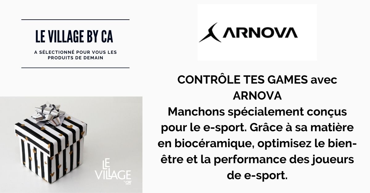 🎁 1 JOUR – 1 STARTUP – 1 CADEAU🎮
ARNOVA propose une technologie textile brevetée, choisie pour améliorer le confort et les performances des e-sportifs
Un cadeau parfait pour noël 👉 arnova.gg
<a href="/ArnovaGG/">ARNOVA</a> 
Retrouver ARNOVA sur notre page lnkd.in/dAcVweP 🎄