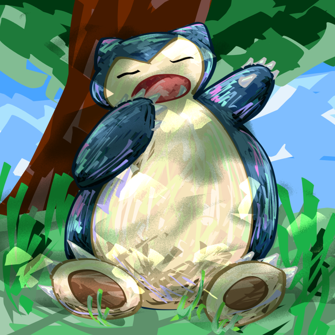 カビゴンのtwitterイラスト検索結果