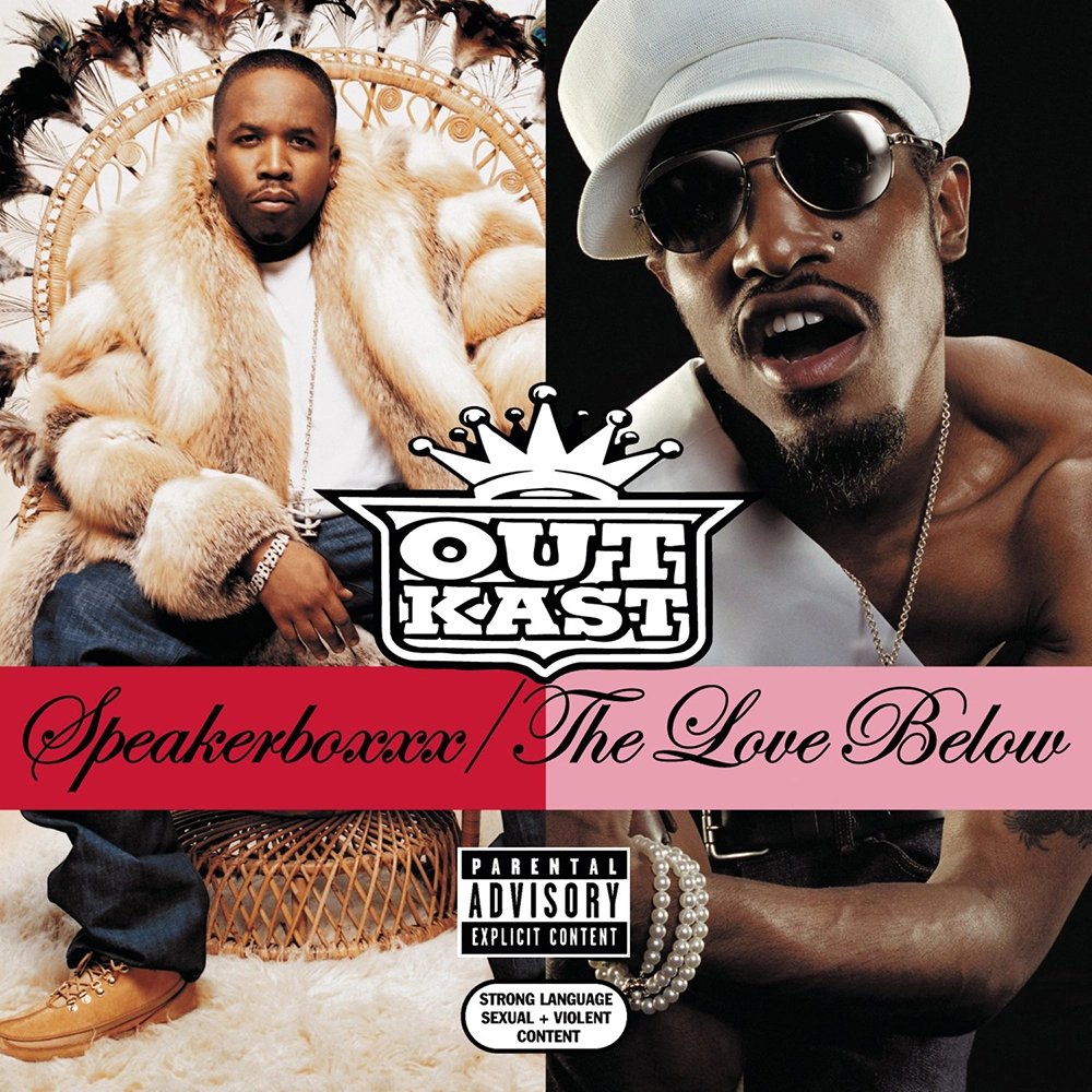 290 - OutKast - Speakerboxxx/The Love Below (2003) - very long but very good double album. One side more hip hop, the other more soul. Also very funny. Highlights: GhettoMusick, Bowtie, The Rooster, Happy Valentine's Day, Roses, Behold a Lady, Dracula's Wedding