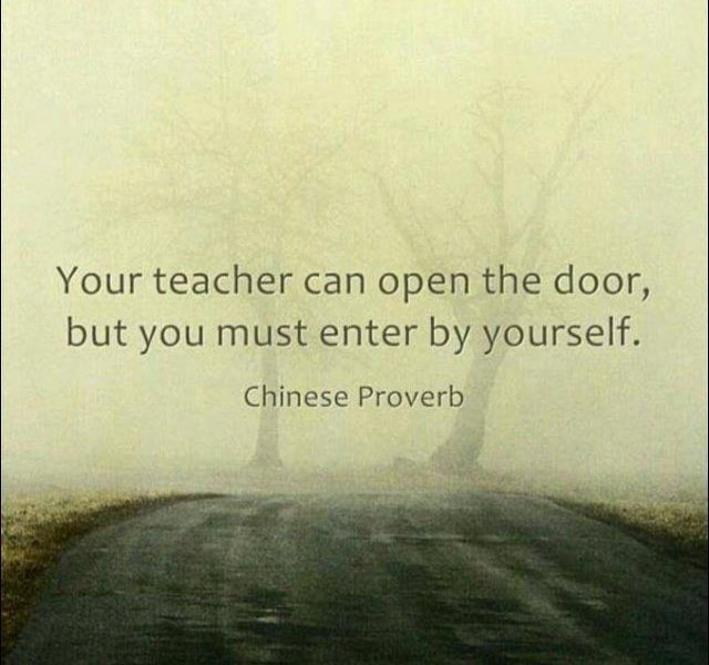 Learning Begins When Teaching Stops!“Teaching is, in some ways, a myth. The greatest skill is learned, more than it is taught. And the great teacher realizes this."The great teacher/coach introduces the student to a concept and allows him to make acquaintance with it. /1
