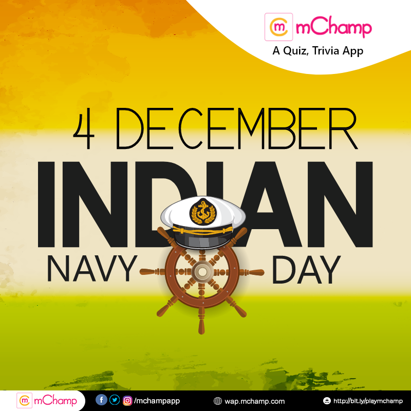 mChamp celebrates INDIAN NAVY DAY
#IndianNavyDay #IndianNavy