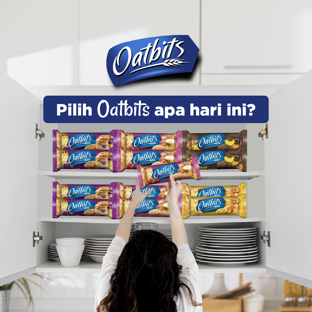Semua variant rasa dari Oatbits memang enak-enak nih, Oatlovers. Jadi ga salah jika kamu memilih Oatbits menjadi camilan andalan kamu. Kalau kamu pilih Oatbits apa yah hari ini?

#everydayishealthy #oatbits #raisin #strawberryyoghurt #vitafruit #ChocoBanana