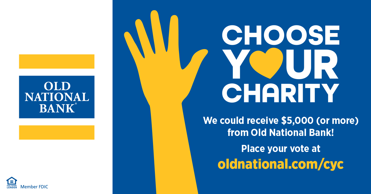 Cast your vote today at oldnational.com/cyc. Hurry, voting ends December 17, 2020. #ONBCYC #riversofhope