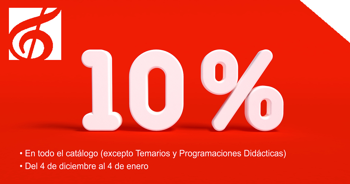 ‼¿Estás buscando tus regalos de Navidad?
👉Pues en Dos Acordes te lo ponemos fácil. Desde hoy, día 4 de diciembre, hasta el próximo 4 de enero, tenemos activo un 10% de descuento en todo el catálogo (excepto temarios, programaciones didácticas y packs)👏 ow.ly/KxRi50CCwno