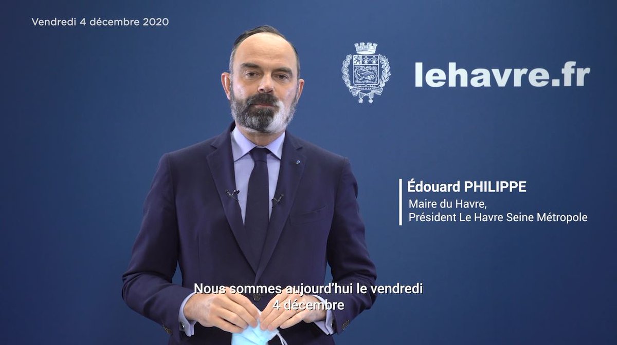 #TousMobilisés pour éviter un redémarrage de l’épidémie ! <a href="/EPhilippe_LH/">Edouard Philippe</a> vous présente la campagne de dépistage massif qui aura lieu, à partir du 14 décembre, dans le territoire de <a href="/LeHavreMetro/">Le Havre Seine Métropole</a>.
#TousAntiCovid 
📽️ youtu.be/FZM1UZK_k9s