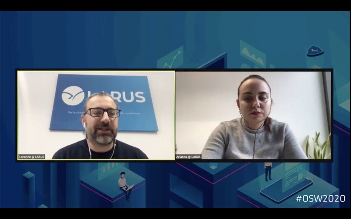 RIOS_opensource's tweet photo. #OSW2020
Si conclude la track #Couchbase con le Q&A a @inserpio (CEO di @AgileLARUS) https://t.co/qr9rTOZRvn
