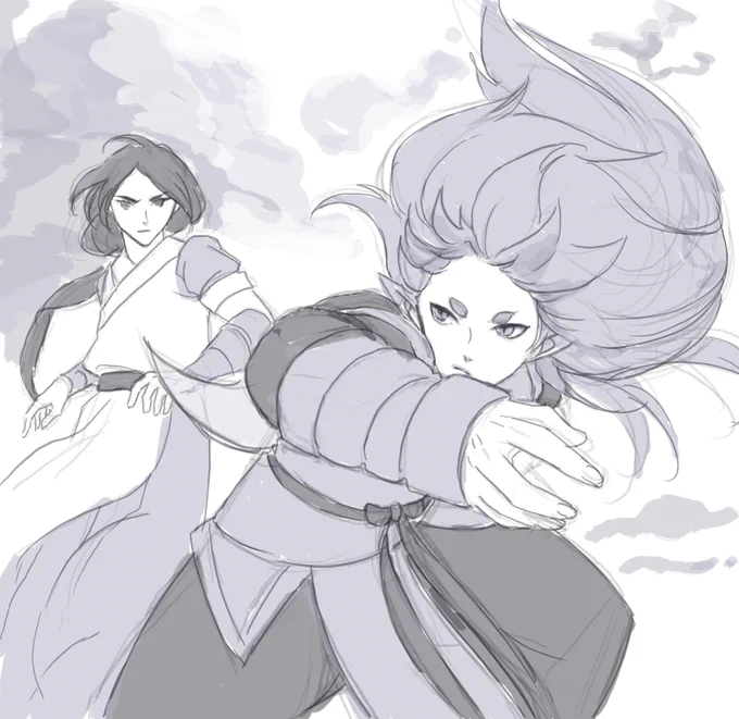 トレーラー見ながら描いた风无ダイジェスト 