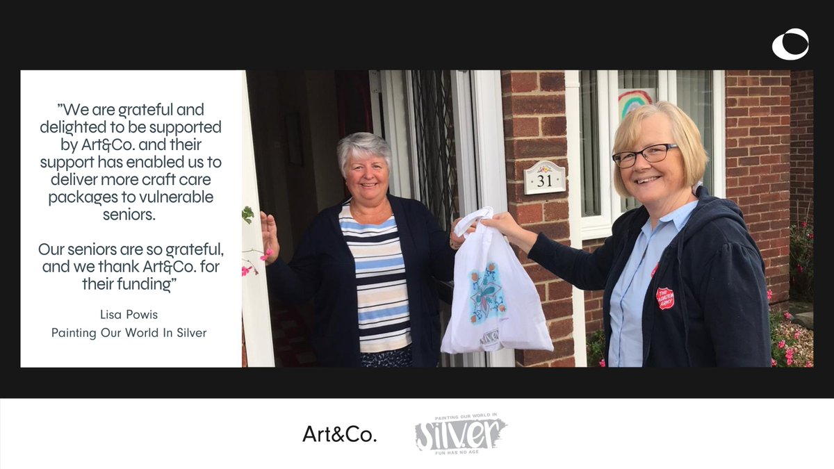 PremFina's @ArtandCo__ Disperses Funds to @WorldInSilver Painting Our World in Silver cares for older individuals who are socially isolated by bringing them together for social activities whilst delivering care packages to the ones who need extra help. lnkd.in/dn7WtRp