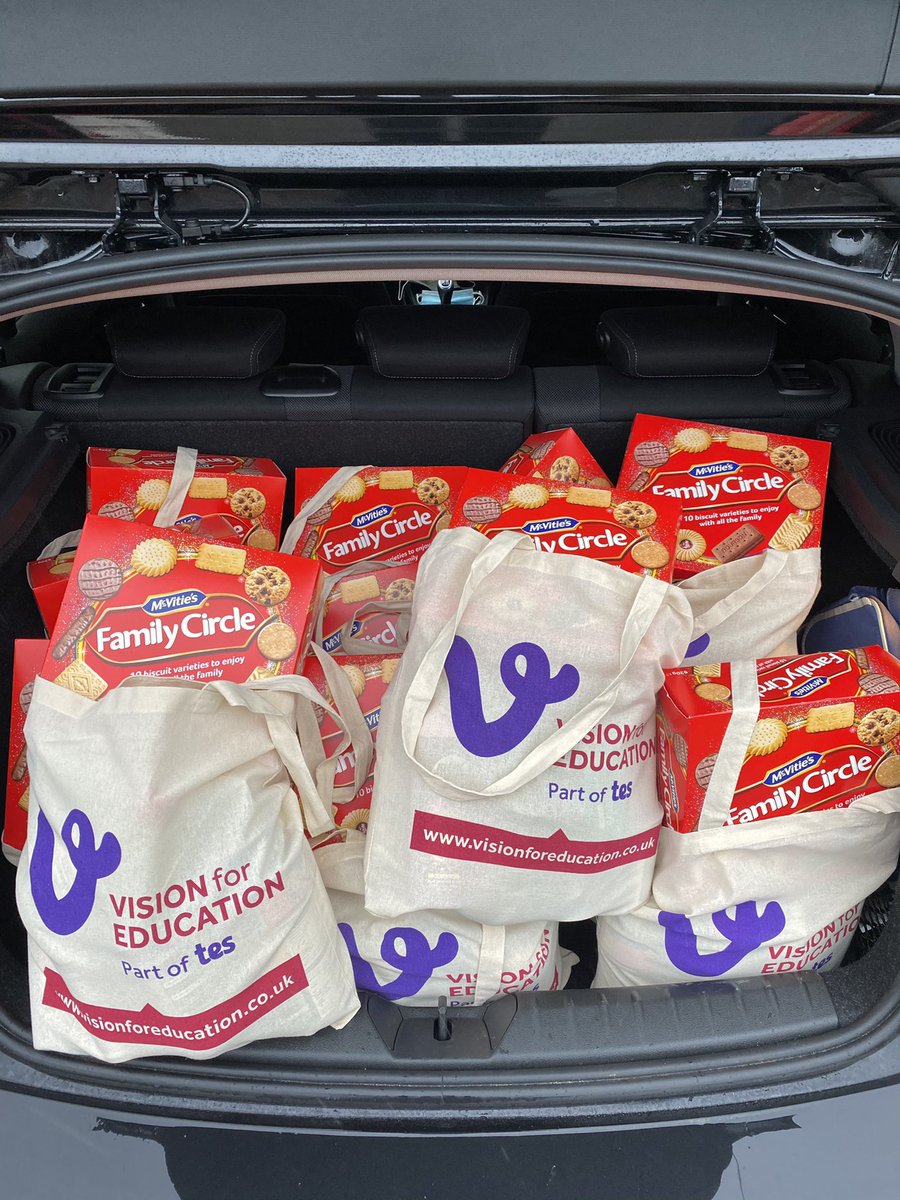 My turn! 🙋🏼‍♀️ Starting our Xmas visits this week, delivering food packages to schools around  Hartlepool and Teesside. Supporting our community over this festive time is now, more than ever, incredibly important. This is just a tiny portion of what we will be donating! <a href="/VisionForEd/">Vision for Education</a>