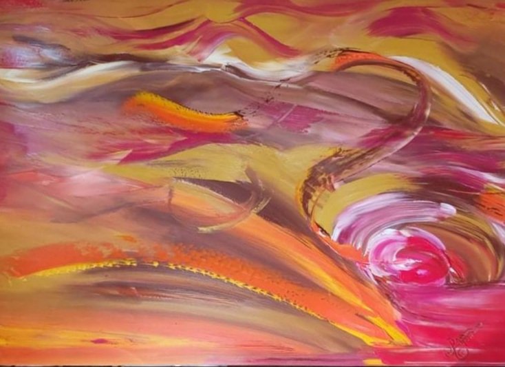 Desertscape.
Acrylic on canvas (3'x5')
#abstractart #abstractpainting #abstractexpressionism #abstractexpressionist