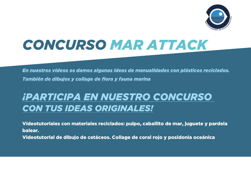 IEOoceanografia's tweet photo. ๐ข Recuerda: ยกtodavรญa puedes participar en nuestro concurso de manualidades #MarAttack con tus ideas originales ๐จ๐๏ธโ๏ธโป๏ธ y ganar un premio ๐ ๐!
๐
Hasta el 13 de diciembre.
โน๏ธ Bases en https://t.co/uPlJD9Wyqb
#NocheEuropeaInvestigadores #ERN20 #NIGHTspain #NIGHTmadrid ๐ https://t.co/5SHHB0ExPc