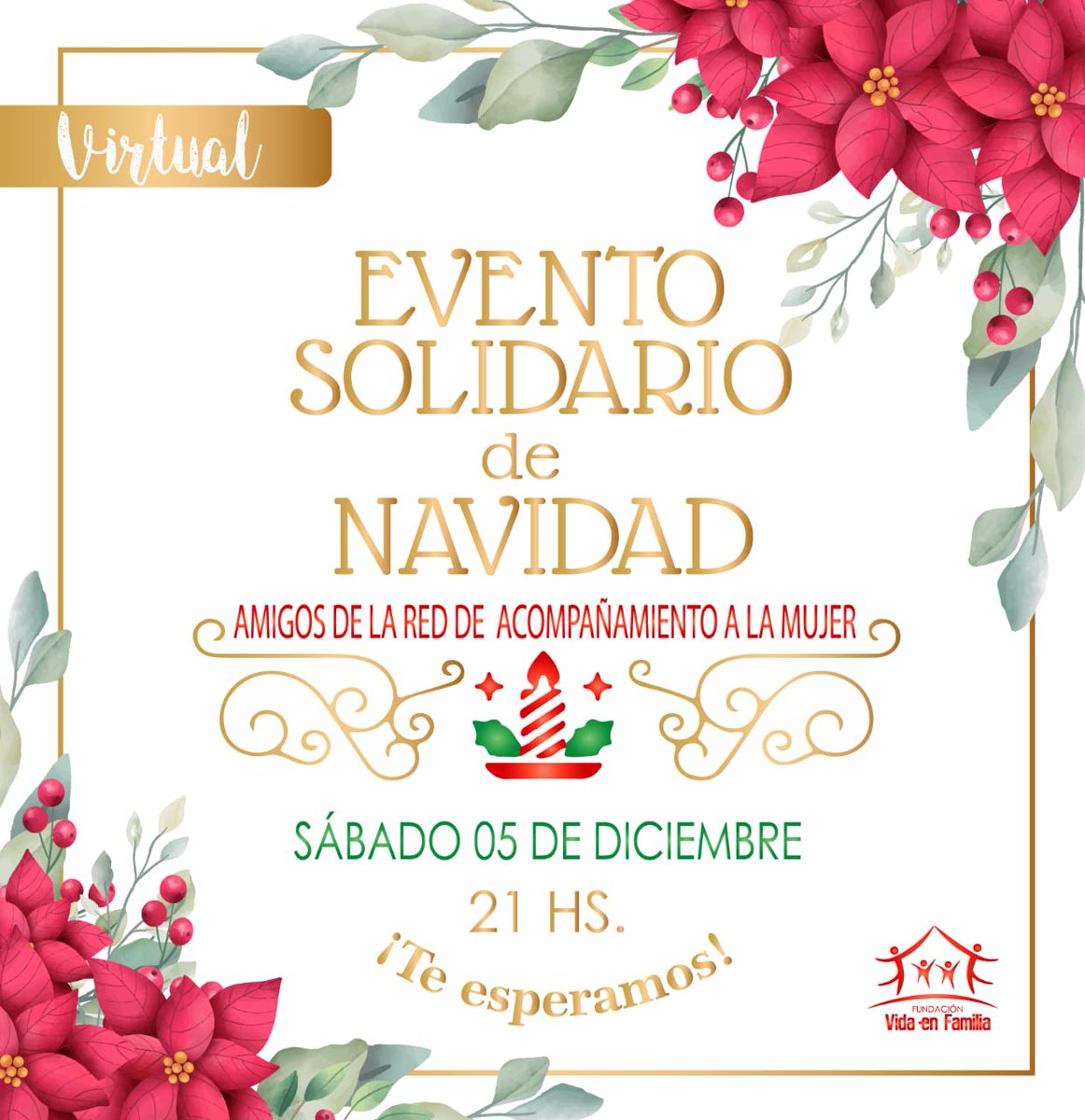 Evelynr07780155's tweet image. En medio de la vorágine que estamos viviendo en estos dias, te invitamos a nuestro EVENTO SOLIDARIO DE NAVIDAD, a beneficio del funcionamiento del 0800vida. El trabajo de tantas instituciones te llenará de esperanza y alegría...Otra Argentina es posible..! 0800vida.com.ar