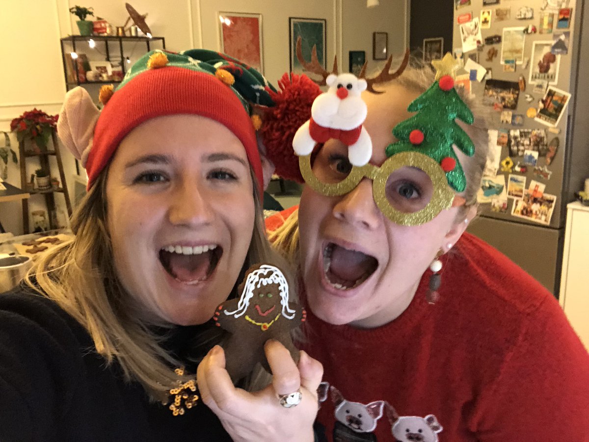 MissR_Williams's tweet photo. Cooking with Ms Williams and @missb_hunter part 2 - today we made gingerbread! Well done to all the children of @TBSWarsaw @NAEducation for joining with us and creating their Christmas cookies! #tbswarsaw #nae #nordanglia https://t.co/MFxl975I5P